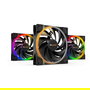 Be Quiet! LIGHT WINGS 140mm PWM high-speed ARGB Triple-Pack Ventilador 14 cm Negro 2200 RPM 4 Pines