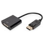 Digitus Adaptador DisplayPort a DVI-I 0.15m, 24+5 Contactos, Macho/Hembra, Version 1.1a, Dual Link, Resolucion 1920x1080 (1080p)