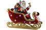 DKD Home Decor Trineo Navidad Tradicional Rojo Multicolor 26 x 60 x 64 cm