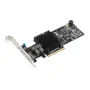 ASUS PIKE II 3108-8i-16PD/2G Controlador RAID PCIe x2 3.0, 12 Gbit/s, SAS/SATA, Niveles 0,1,5,6,10,50,60, Chip LSI SAS 3108