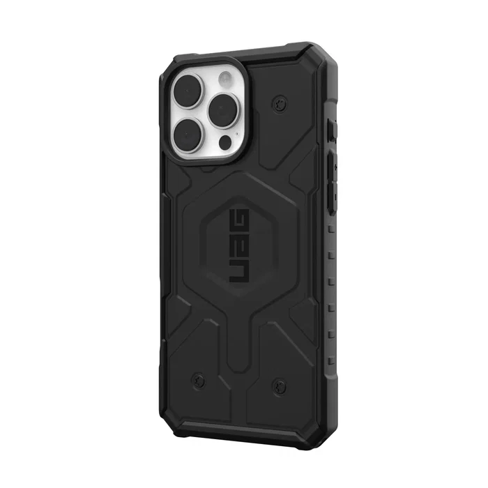 Urban Armor Gear UAG Pathfinder Series Carcasa para Apple iPhone 16 Pro Max con Compatibilidad MagSafe, Resistente a Caídas, TPU Negro