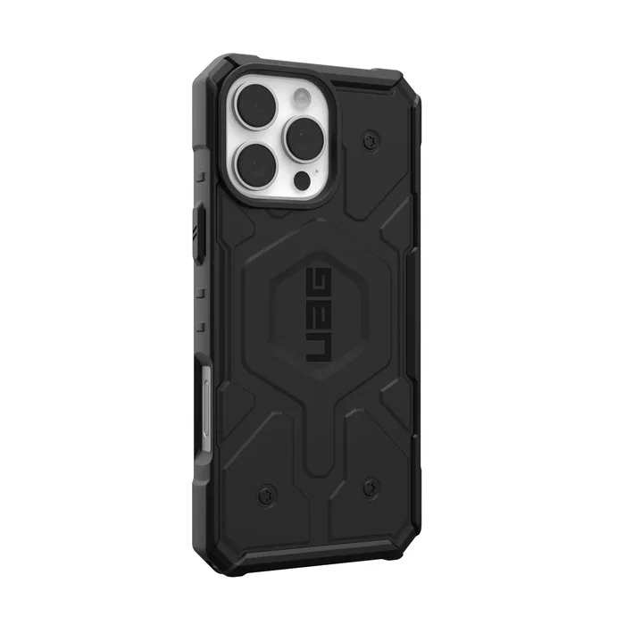 Urban Armor Gear UAG Pathfinder Series Carcasa para Apple iPhone 16 Pro Max con Compatibilidad MagSafe, Resistente a Caídas, TPU Negro