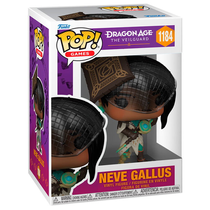 Funko POP! Dragon Age: The Veilguard Neve Figura de Vinilo Funko POP! Dragon Age: The Veilguard Neve Figura de Vinilo