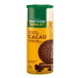 SANTIVERI Galletas Cacao Sin Gluten 200Gr
