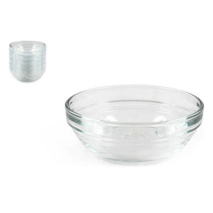 Duralex Bol Lys Apilable Transparente Rojo 125cc