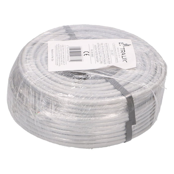 Extralink Extralink EX.96662 Cat6A U/UTP Indoor Network Cable 50m Extralink Extralink EX.96662 Cat6A U/UTP Indoor Network Cable 50m