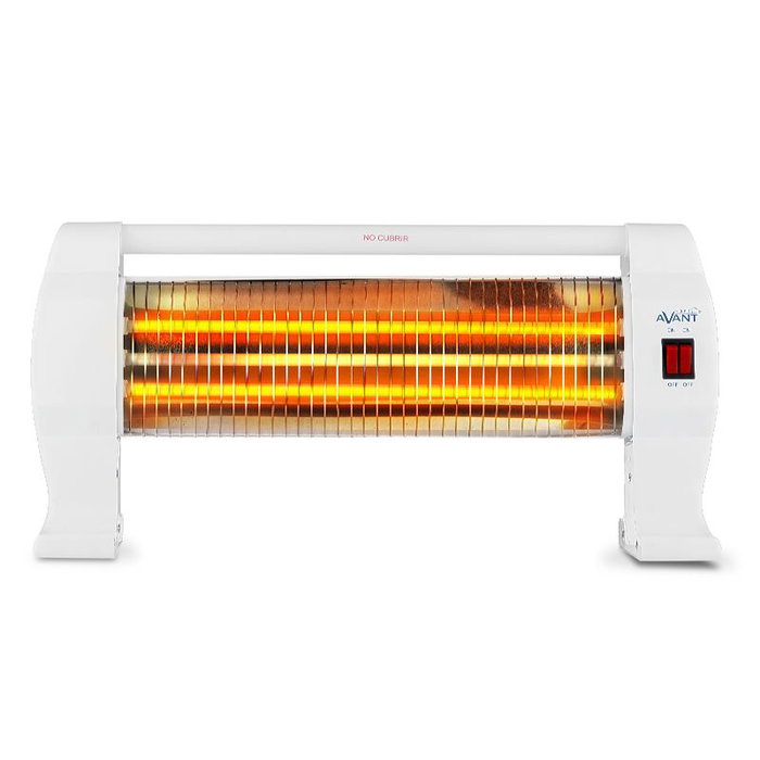 Avant Estufa de Cuarzo AV7552 de 1200W con 3 Niveles de Potencia