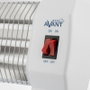 Avant Estufa de Cuarzo AV7552 de 1200W con 3 Niveles de Potencia