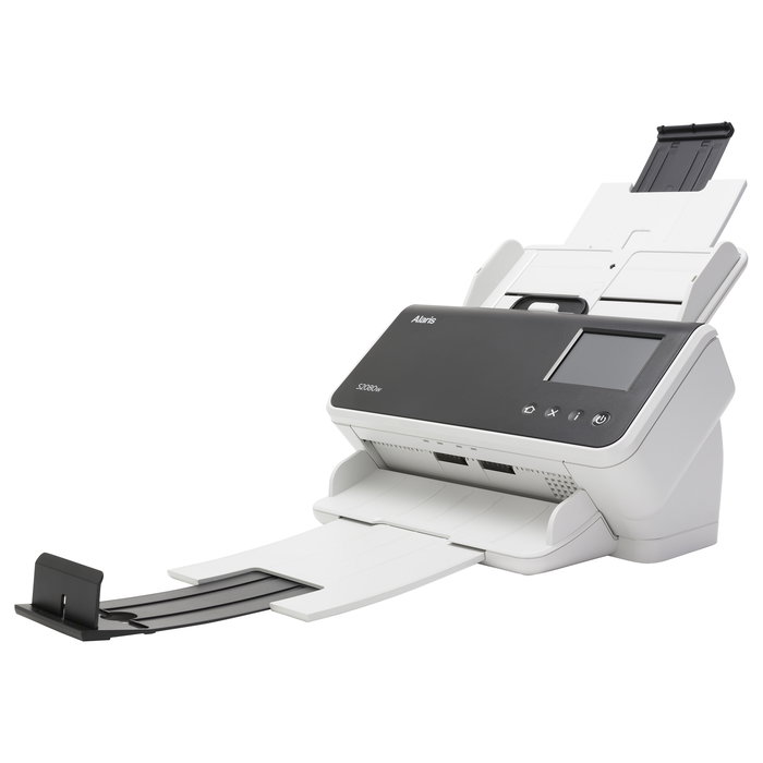 Kodak Alaris Scanner S2080w - Escáner de Documentos A4, 80 ppm, Dúplex, Color, WiFi, Ethernet, USB, con Alimentador Automático (ADF) y Pantalla Táctil