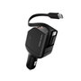 Mobile Origin CA22 Cargador de Coche 90W USB-C + USB-A con 2 cables de 60cm