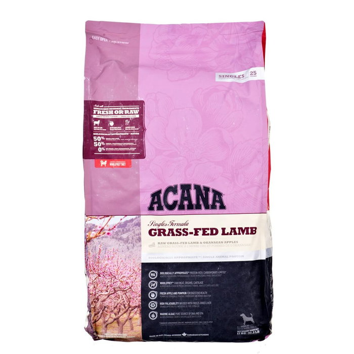 Acana Singles Grass-fed Lamb Adulto 17kg Acana Singles Grass-fed Lamb Adulto 17kg