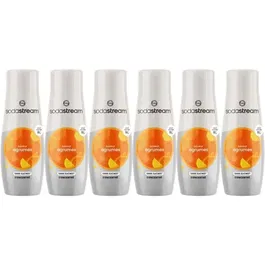 Sodastream SOD7290116748672 Concentrados Cítricos Sin Azúcar Pack 6 Unidades - Hasta 54L de Bebidas - 440 ml