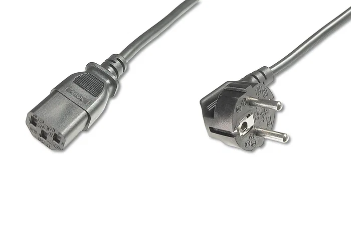 Digitus AK-440100-018-S Cable de Alimentación CEE7/7 a IEC C13 90º, 1.8m Negro, Probado VDE, para PC/Monitor Digitus AK-440100-018-S Cable de Alimentación CEE7/7 a IEC C13 90º, 1.8m Negro, Probado VDE, para PC/Monitor
