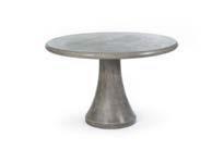 DKD Home Decor Mesa de Centro de Hormigón, Gris, 91 x 91 x 38 cm