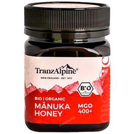 TRANZALPINE Miel de Manuka MGO 400+ 250 Gr Bio