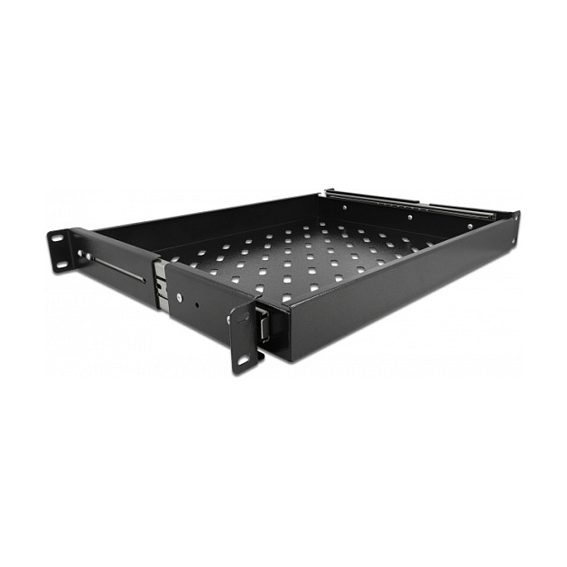 DeLOCK Cajón extraíble 1U para rack de 19″, negro DeLOCK Cajón extraíble 1U para rack de 19″, negro
