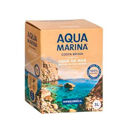 AQUAMARINA COSTA BRAVA Agua De Mar Hipertónica Bag In Box 3 Litros - Microfiltrada, Costa Brava