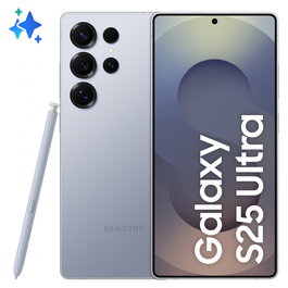 Samsung Galaxy S25 Ultra 256GB 12GB RAM 5G Smartphone, 6.9" Dynamic AMOLED 2X Pantalla 120Hz, Cámara 200MP, Snapdragon 8 Elite, Android 15, 5000mAh, Azul Plata Titanium