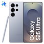 Samsung Galaxy S25 Ultra 256GB 12GB RAM 5G Smartphone, 6.9" Dynamic AMOLED 2X Pantalla 120Hz, Cámara 200MP, Snapdragon 8 Elite, Android 15, 5000mAh, Azul Plata Titanium