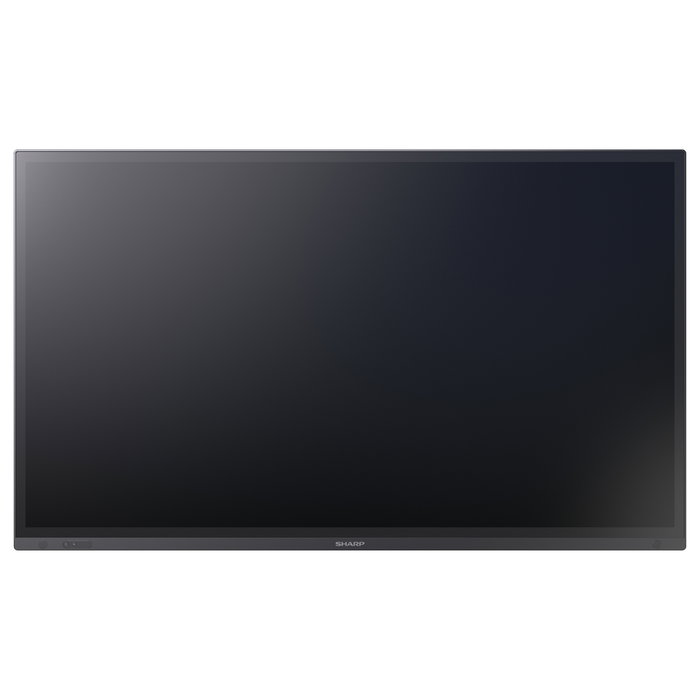 Sharp PN-LA652 Pantalla Plana Interactiva LCD Táctil de 65" / 165.1 cm, 4K Ultra HD, InGlass, 20 Puntos Táctiles, IPS, HDMI, DisplayPort, USB