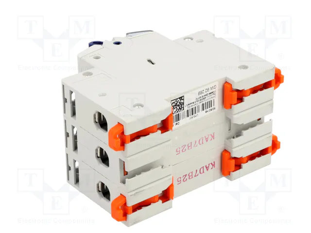 GEWISS Interruptor magnetotérmico MT 60 3P 25A 6kA