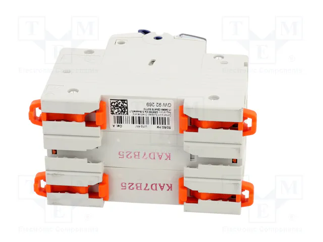 GEWISS Interruptor magnetotérmico MT 60 3P 25A 6kA