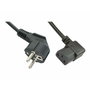 Lindy 30302 Cable de Alimentación 3 m CEE7/7 IEC 320 Negro