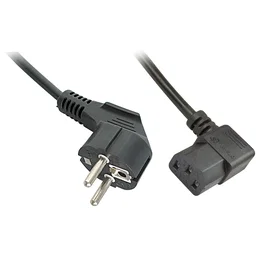 Lindy 30302 Cable de transmisión Negro 3 m CEE7/7 a IEC 320