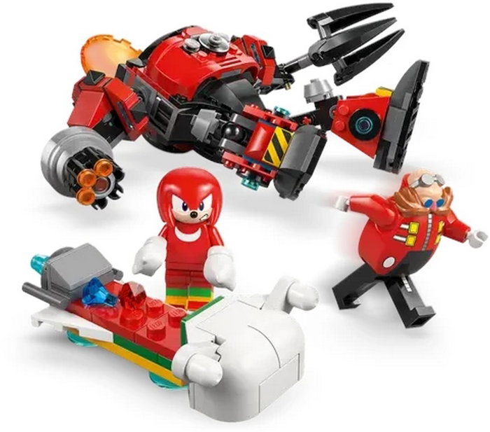LEGO Sonic the Hedgehog Knuckles vs. Dr. Eggman's Egg Crusher 77005