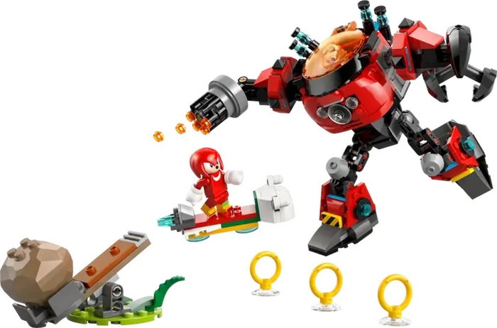 LEGO Sonic the Hedgehog Knuckles vs. Dr. Eggman's Egg Crusher 77005