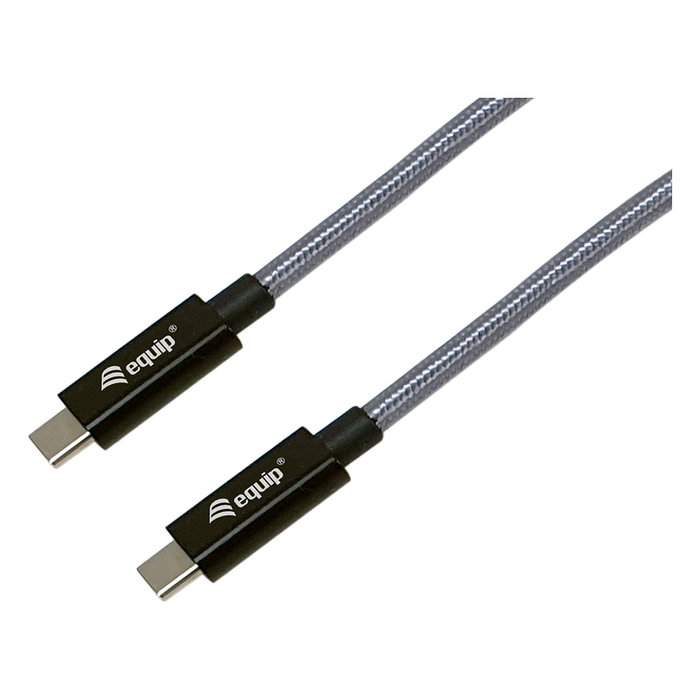 Equip Cable USB-C 3.2 Gen 2x2 PD 240W M-M 2.00m Negro Equip Cable USB-C 3.2 Gen 2x2 PD 240W M-M 2.00m Negro