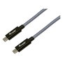 Equip Cable USB-C 3.2 Gen 2x2 PD 240W M-M 2.00m Negro