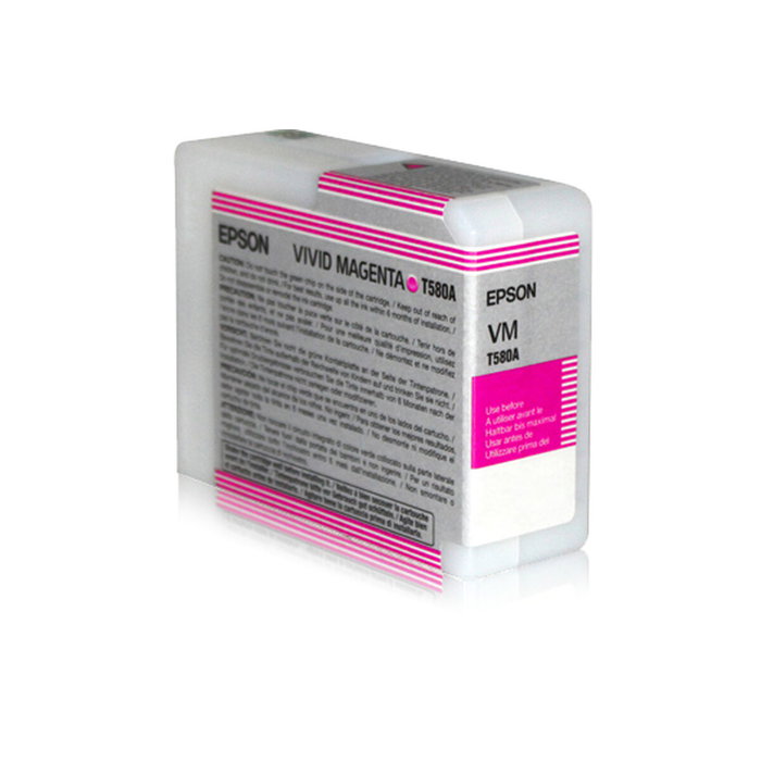 Epson Cartucho T580A Magenta Vivo 80 ml