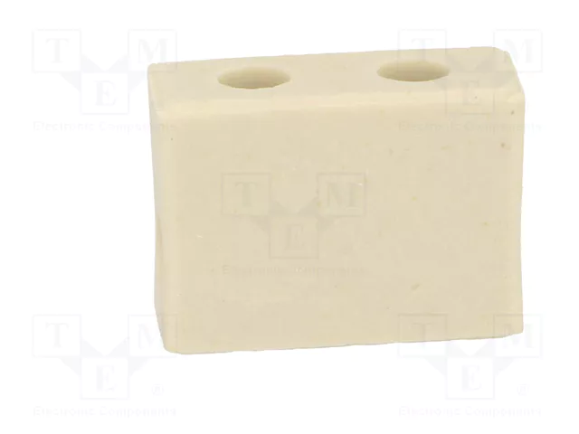 BM GROUP Bloque de bornas de alimentación 2 polos 450V natural
