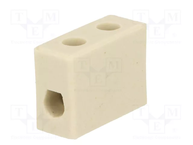BM GROUP Bloque de bornas de alimentación 2 polos 450V natural