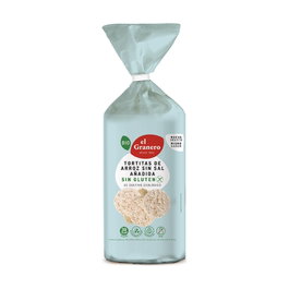 El Granero Integral Tortitas de Arroz Bio sin Sal Añadida 100 g