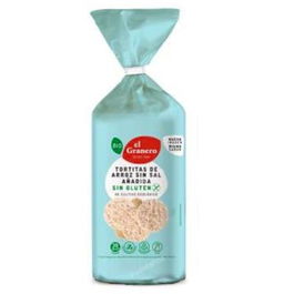 EL GRANERO Tortitas De Arroz 115g Bio Sin Sal