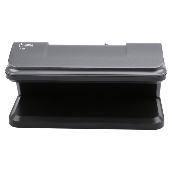 Olympia Geldprüfgerät UV 586 Detector de billetes falsos UV negro