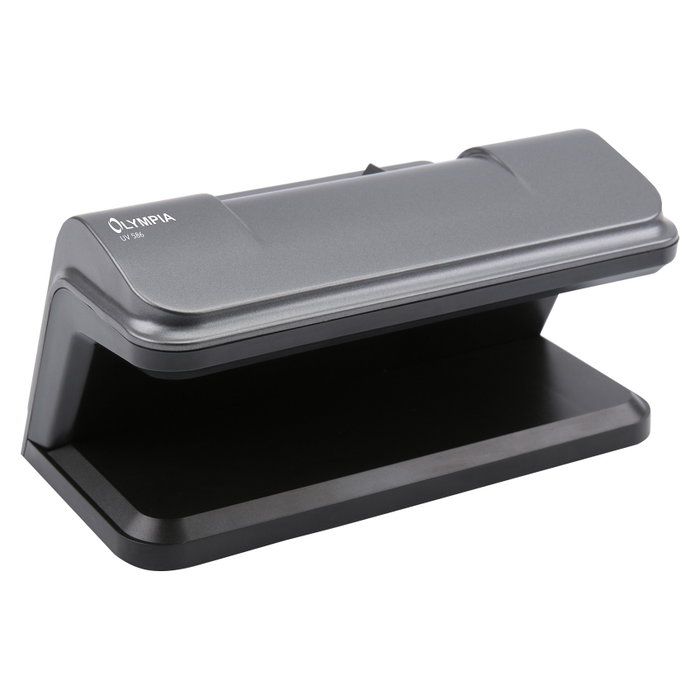 Olympia Geldprüfgerät UV 586 Detector de billetes falsos UV negro