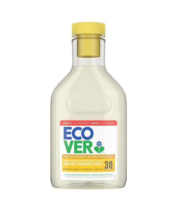 ECOVER Suavizante de Ropa Gardenia y Vainilla 750ml ECOVER Suavizante de Ropa Gardenia y Vainilla 750ml