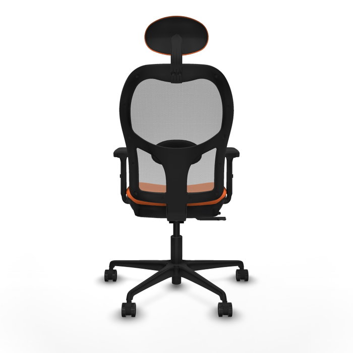 PIQUERAS Y CRESPO Silla de oficina Jorquera Naranja y Gris PIQUERAS Y CRESPO Silla de oficina Jorquera Naranja y Gris