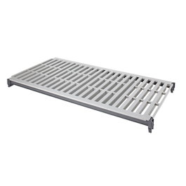 CAMBRO Estante ventilado adicional para estanterías BASIC PLUS, 147 x 54 cm, Grafito Cepillado