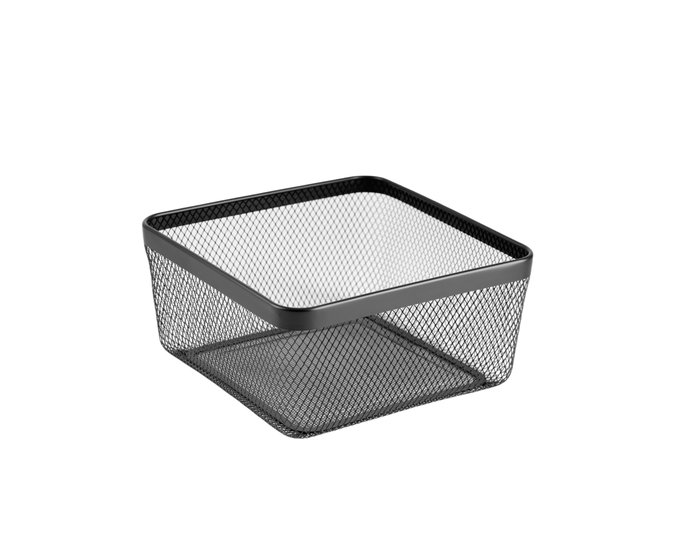 Confortime Cesta de Metal para Organización 30,5x30,5x15,2 cm Confortime Cesta de Metal para Organización 30,5x30,5x15,2 cm