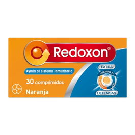 Redoxon Extra Defensas sabor naranja 30 unidades