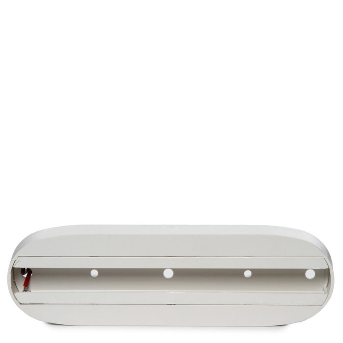 Base de superficie monofásica blanca para focos LED de carril