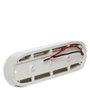 Base de superficie monofásica blanca para focos LED de carril