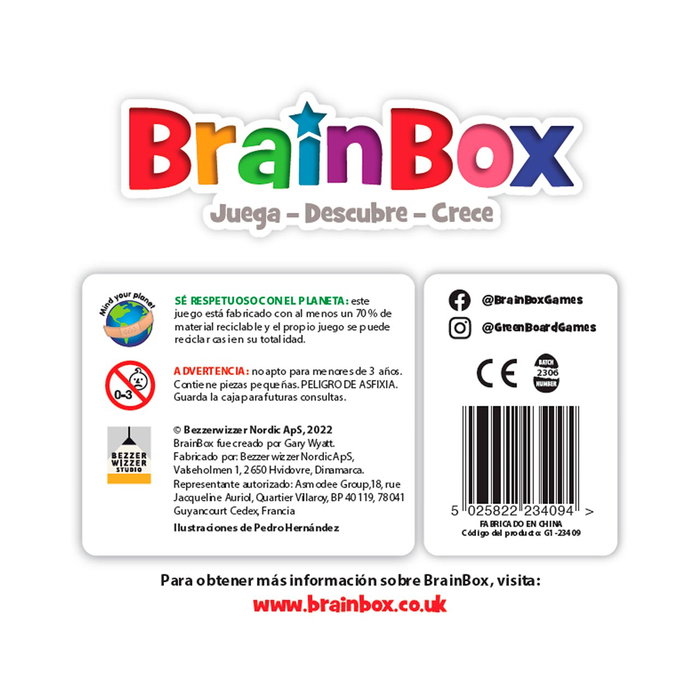 Asmodee BrainBox Fútbol