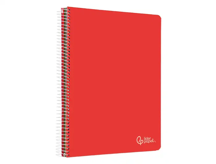 Liderpapel Cuaderno Espiral A4 Micro Witty Tapa Dura 120 Hojas 90gr Cuadro 5mm 5 Bandas 4 Taladros Colores Surtidos