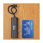 Tripp Lite Hub USB-C U460-003-3A1GB con 3 puertos USB-A 3.1 y Puerto Gigabit Ethernet - Black - Estación de trabajo portátil Plug & Play