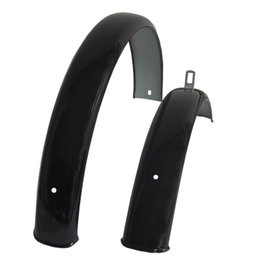 Buchel Set de guardabarros para bicis de niños - 2 unidades, plástico, universal